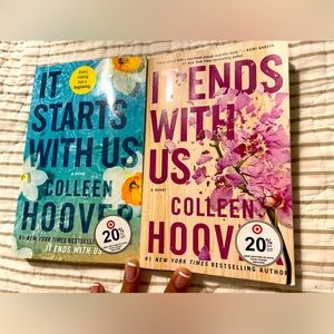 COPY - Colleen Hoover book bundle 

It Starts With Us
It Ends With Us